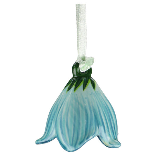 Anhänger Glockenblume blau