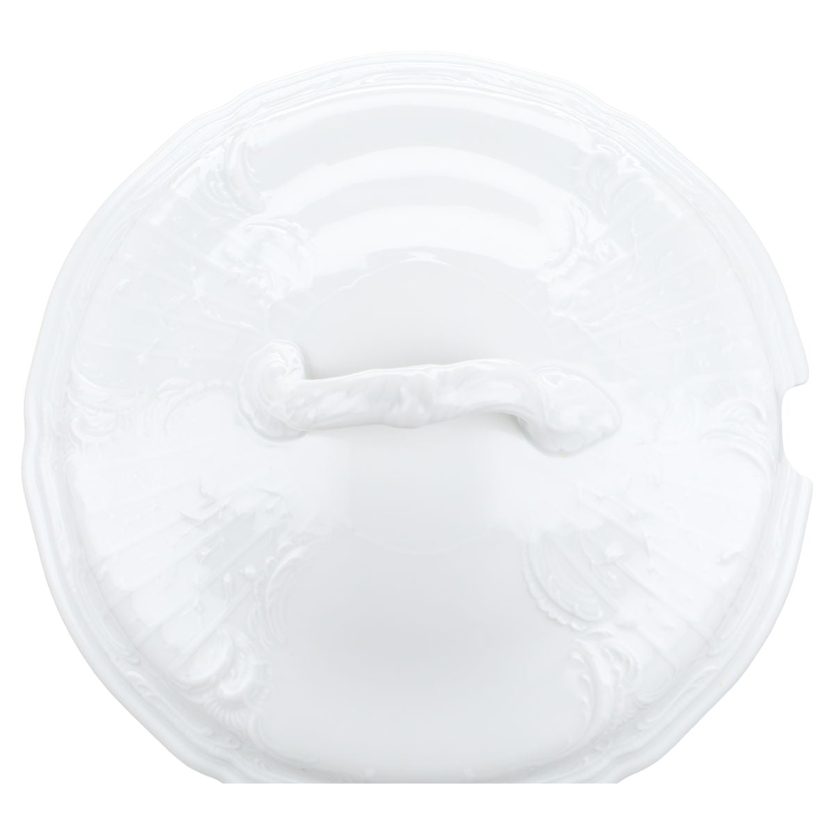 Suppenterrine groß, rund