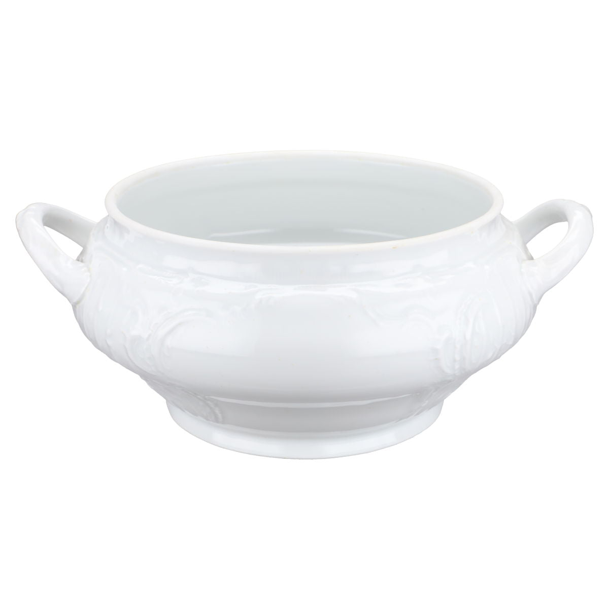 Suppenterrine groß, rund