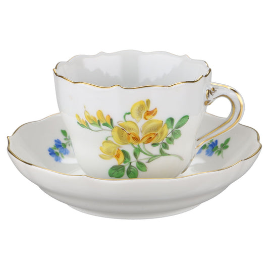 Mokkatasse m. Untere Ginster Gelb