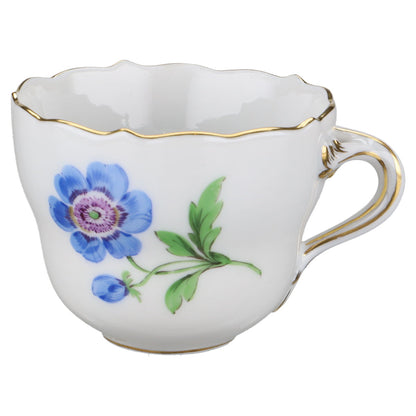 Mokkatasse mit Untere Anemone Blau