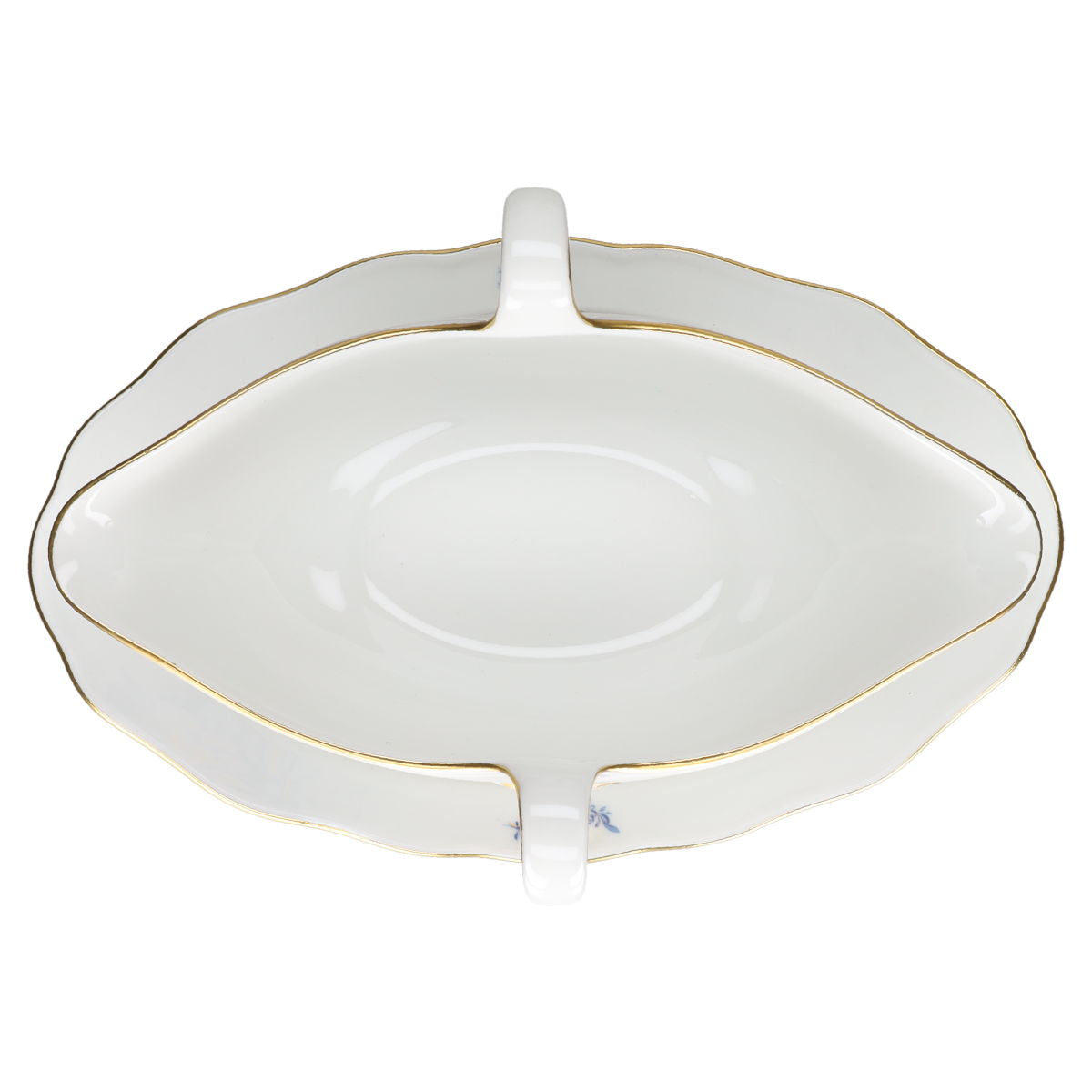 Sauciere mit Teller einteilig