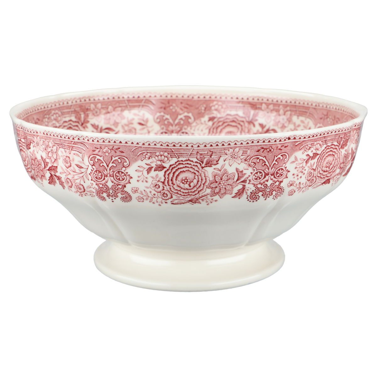 Schüssel rund mittelgroß auf Fuß