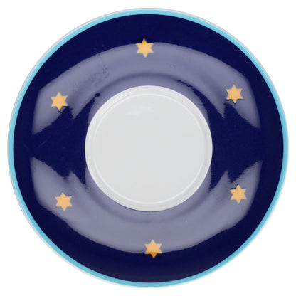 Untertasse für Kaffee Nachtblau