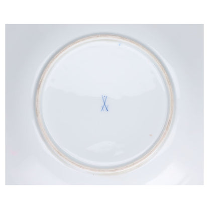 Untertasse Weinlaubdekor alt Knaufzeit