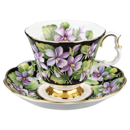 Kaffeetasse mit Untere Purple Violet