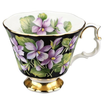 Kaffeetasse mit Untere Purple Violet