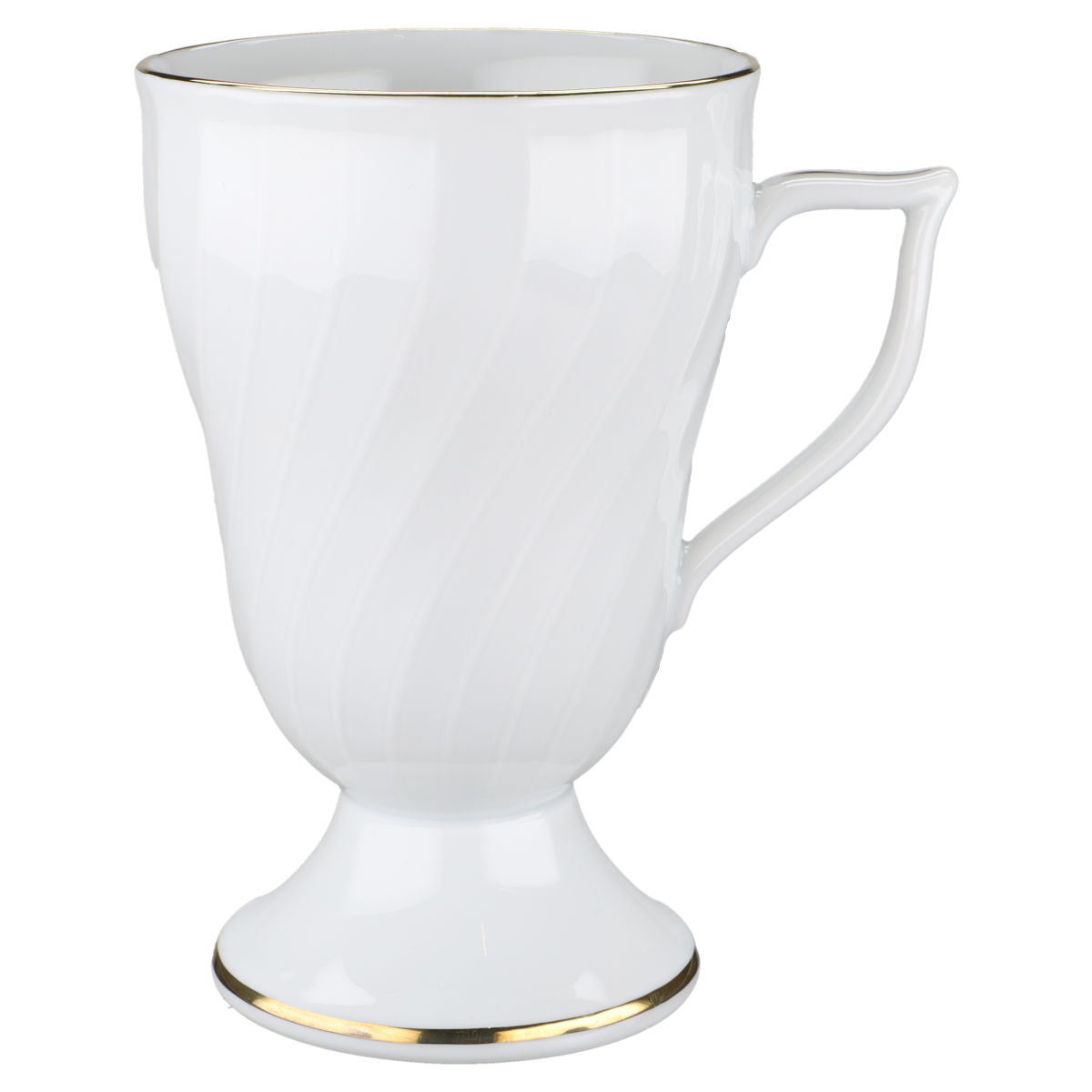 Kaffeebecher Pharisäer Tasse Goldrand schmal