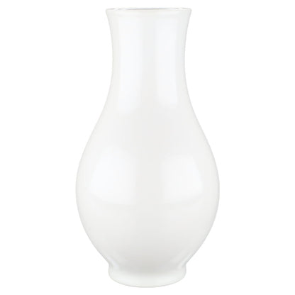 Vase bauchig weiß II.W