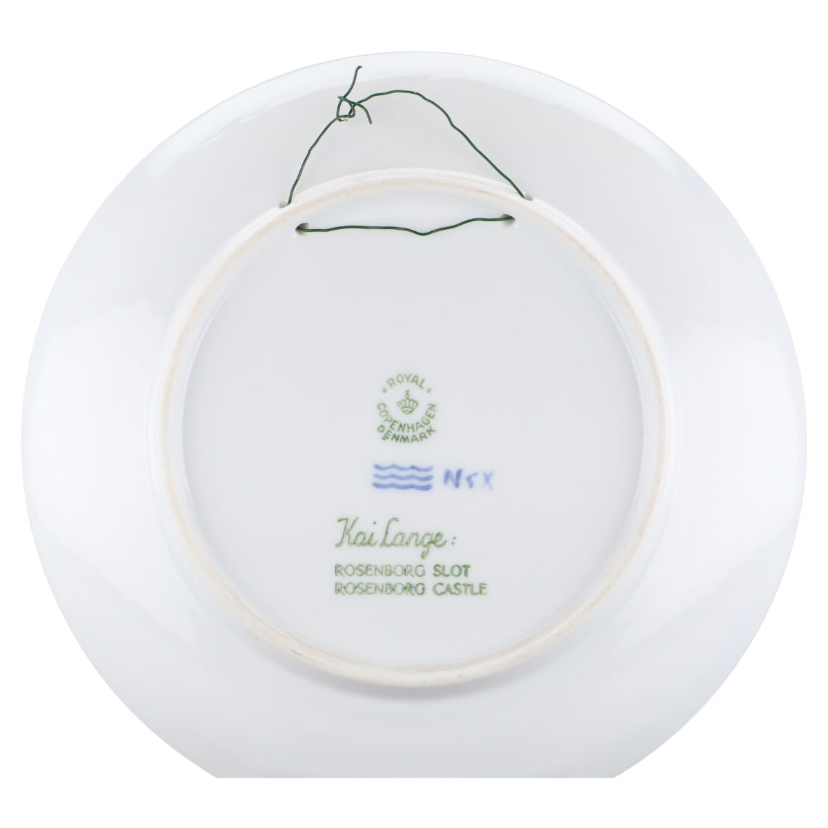 Weihnachtsteller 1956 - Rosenborg Castle