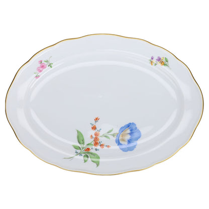 Fleischplatte klein Blaue Blüte