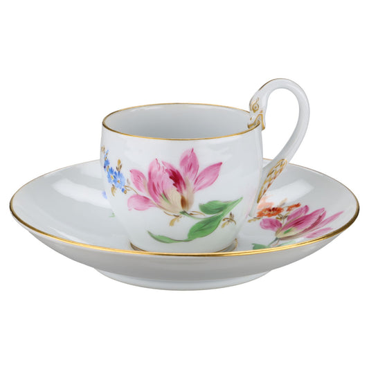 Kaffeetasse mit Untere Motiv Tulpe rosa