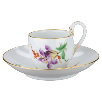 Kaffeetasse mit Untere Motiv Tulpe lila