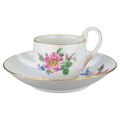 Kaffeetasse mit Untere Motiv Wildrose