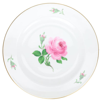 Kuchenteller mit schmalem Goldrand