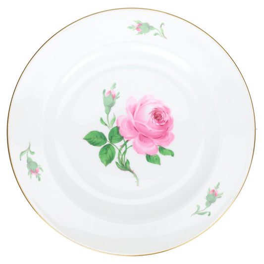 Kuchenteller mit schmalem Goldrand