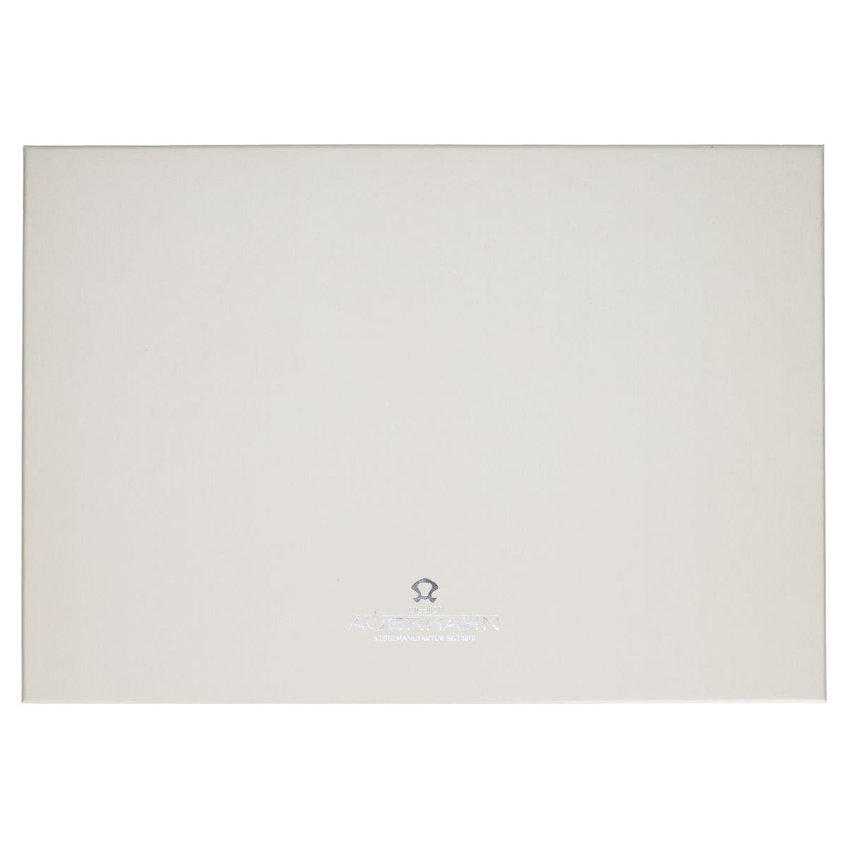 Besteckkasten für Beilagenbestecke mit Metallverschluss