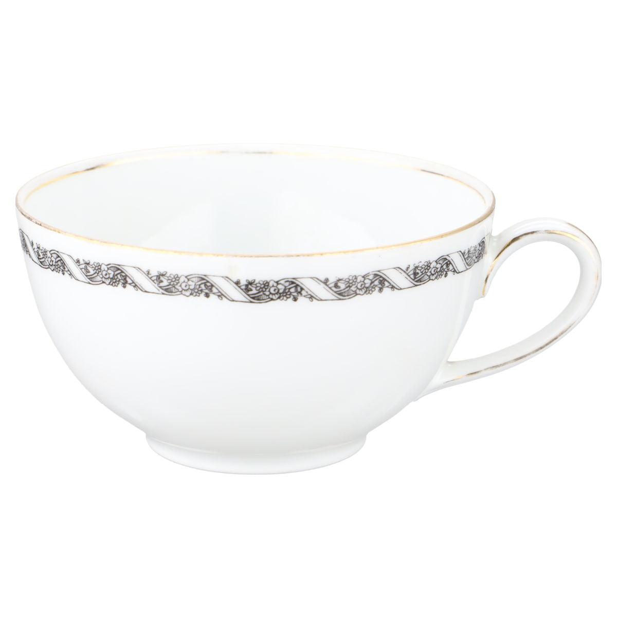 Teetasse Henkel rund