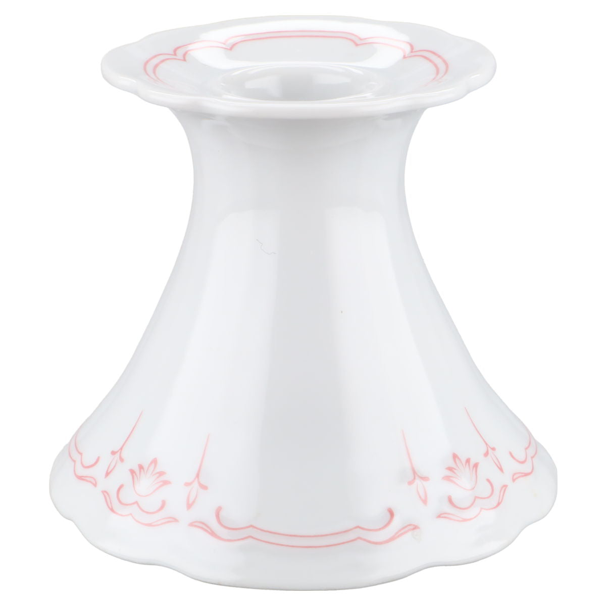 Kerzenleuchter gewellter Rand