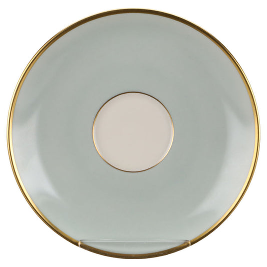 Untertasse für Mokka Espresso lindgrün