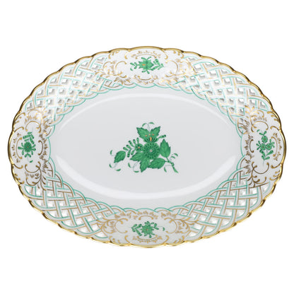 Durchbruchschale oval Modell 7357