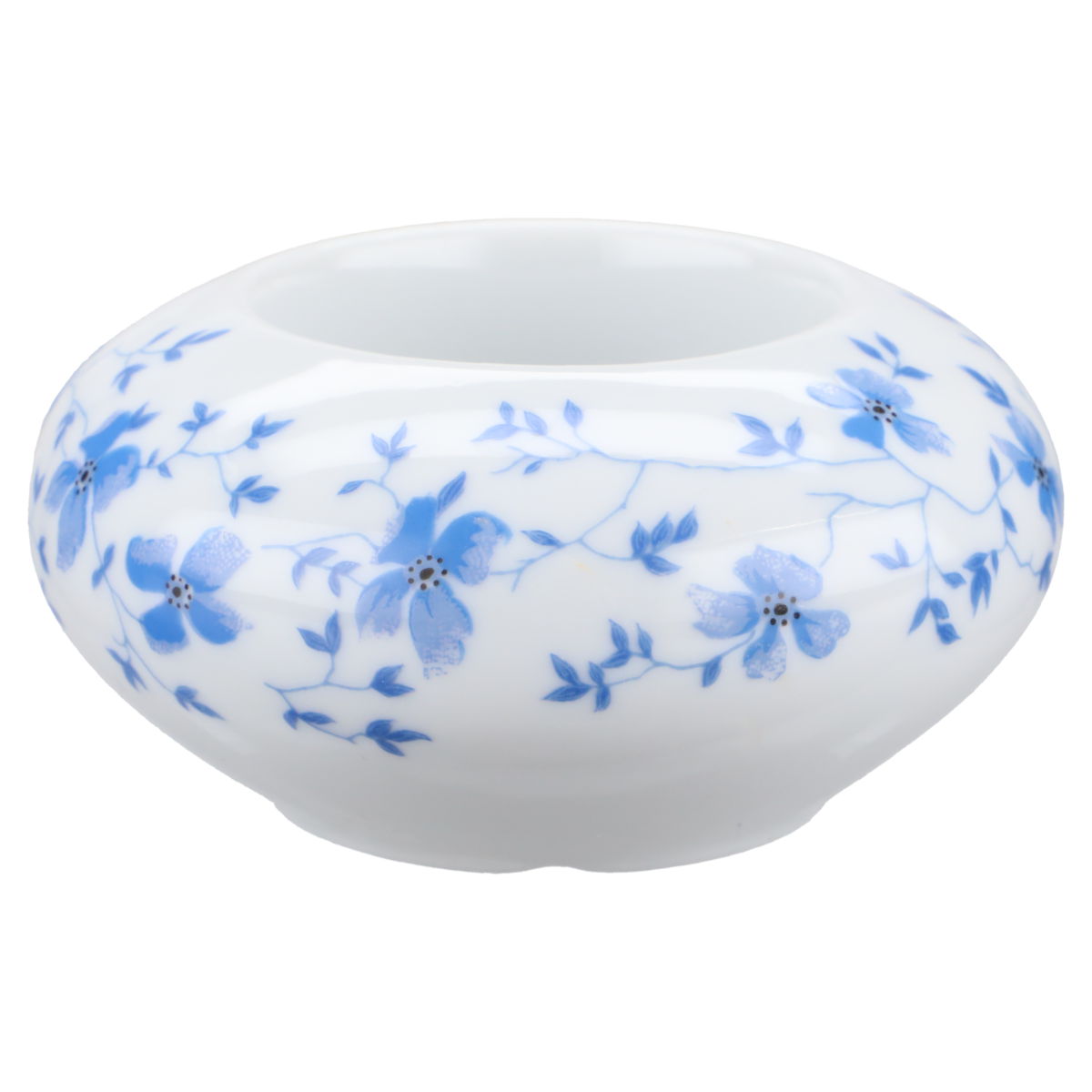 Arzberg Form 1382 Ersatz-Deckel Für Zuckerdose 200 Ml – Blaublüten Porzellan (Mikrowellengeeignet)
