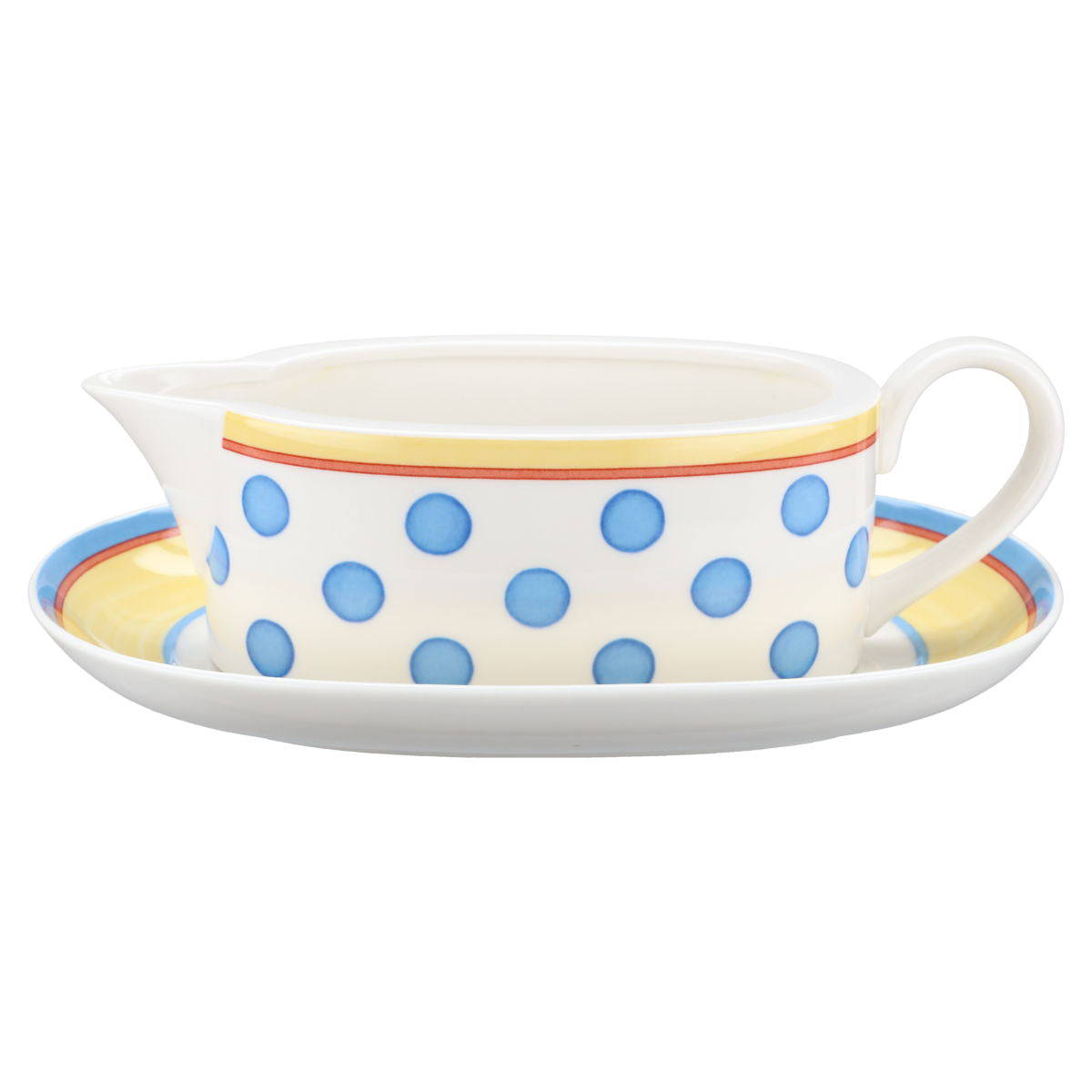 Sauciere mit Teller 2-teilig