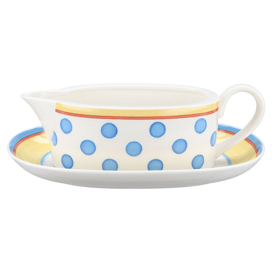 Sauciere mit Teller 2-teilig