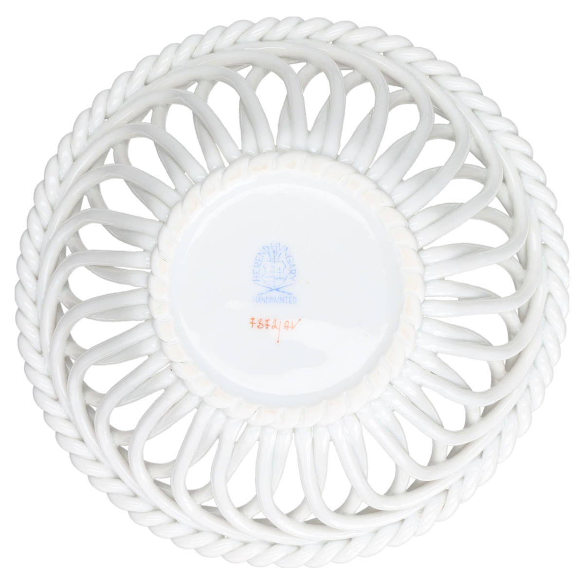 Schale mit Korbgeflecht mini Modell 7372