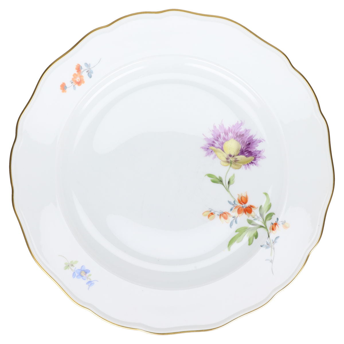 Speiseteller Chrysantheme lila