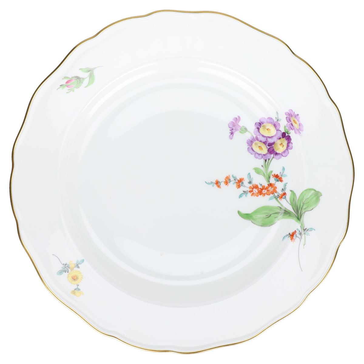 Speiseteller Primel blau