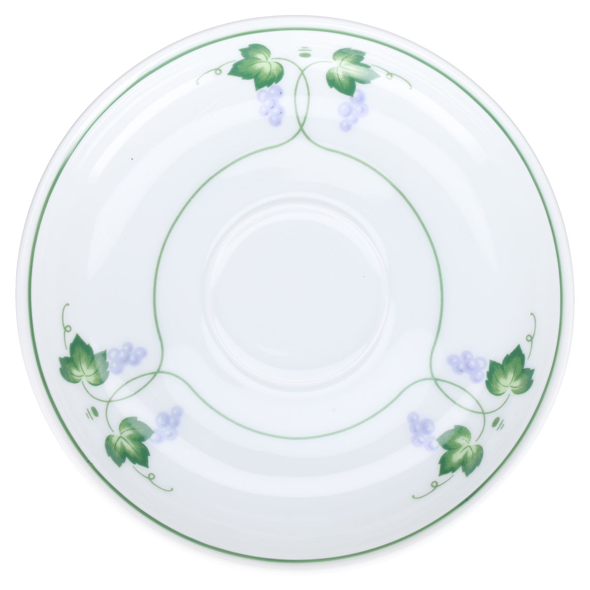 Untertasse für Kaffee mit Spiegel