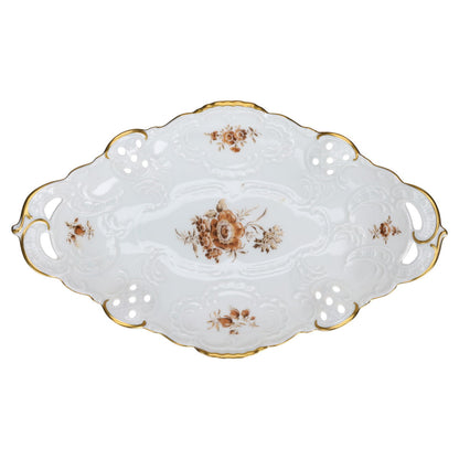 Durchbruchschale oval