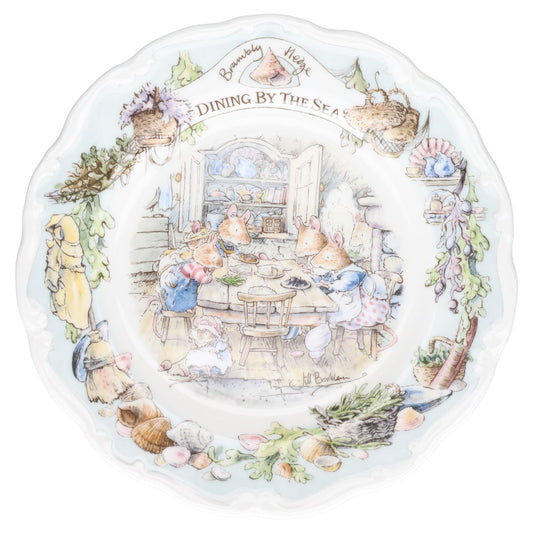 Kuchenteller Dining by the Sea