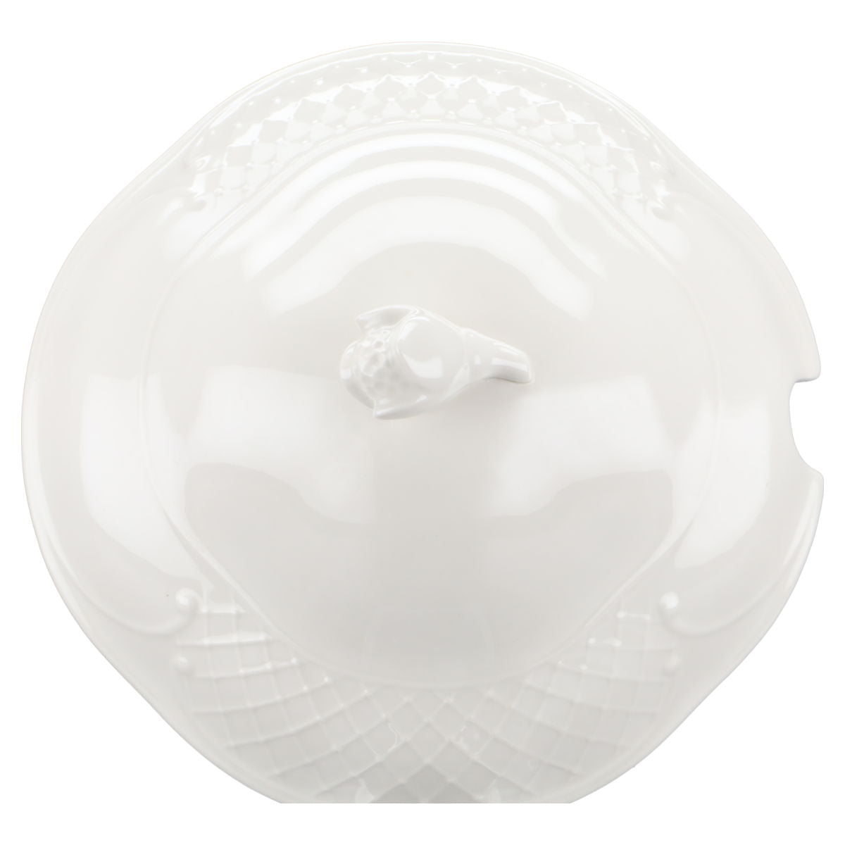 Ragout / Terrine mit Öffnung im Deckel