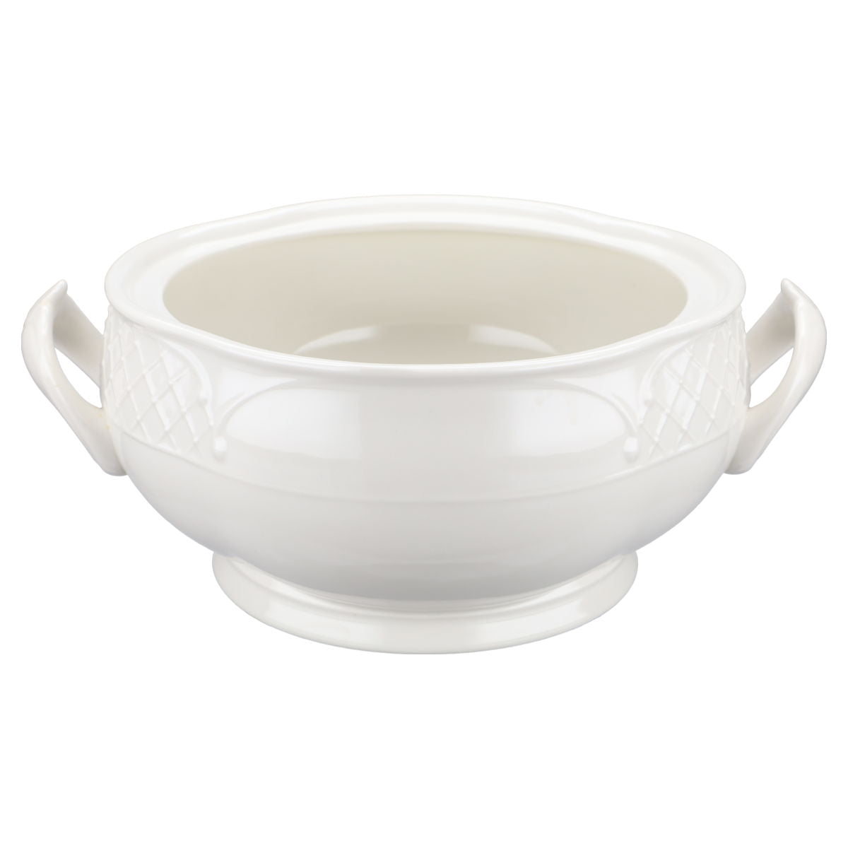 Ragout / Terrine mit Öffnung im Deckel