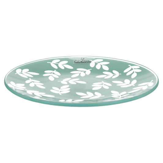 Coupeteller Glasteller grün