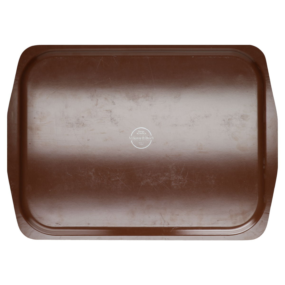 Kunststofftablett mit Griffe Oxalis corniculata