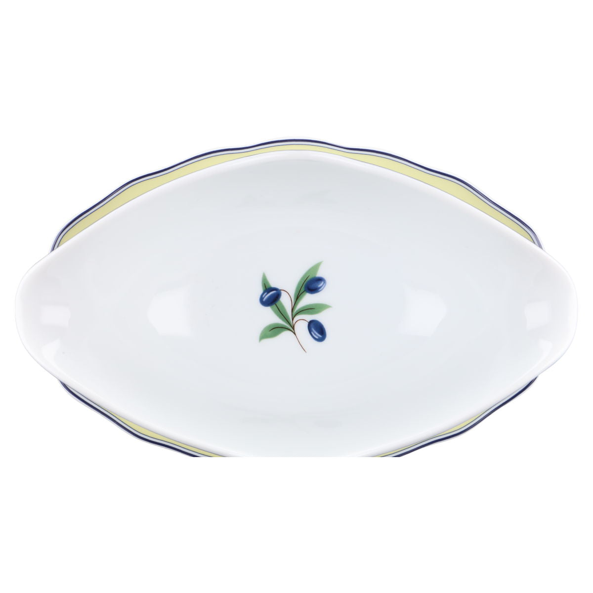 Sauciere mit Teller einteilig