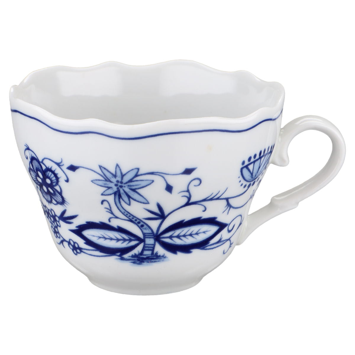 Kaffeetasse gewellter Rand