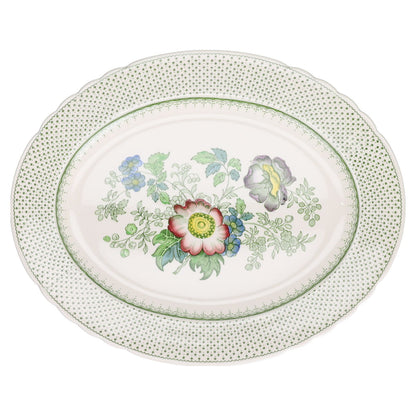 Fleischplatte mittelgroß oval