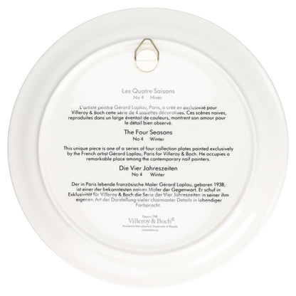 Sammelteller No. 4 Hiver/Winter/Winter D 23,3 cm