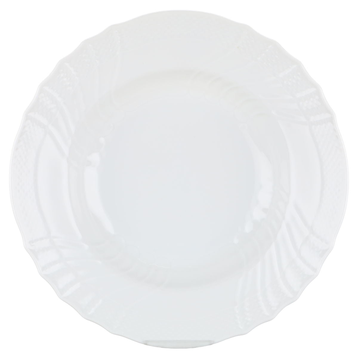 Salatteller mit Fahne