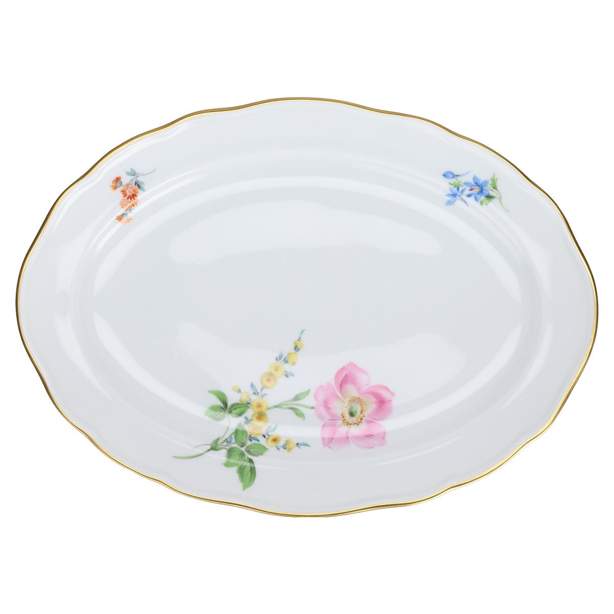 Fleischplatte klein Rosa Blüte