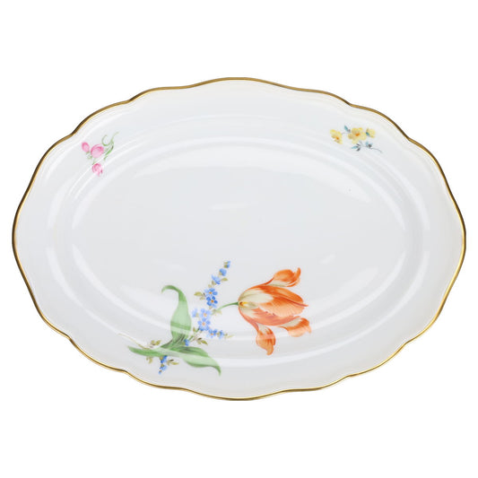 Fleischplatte klein Blüte Orange