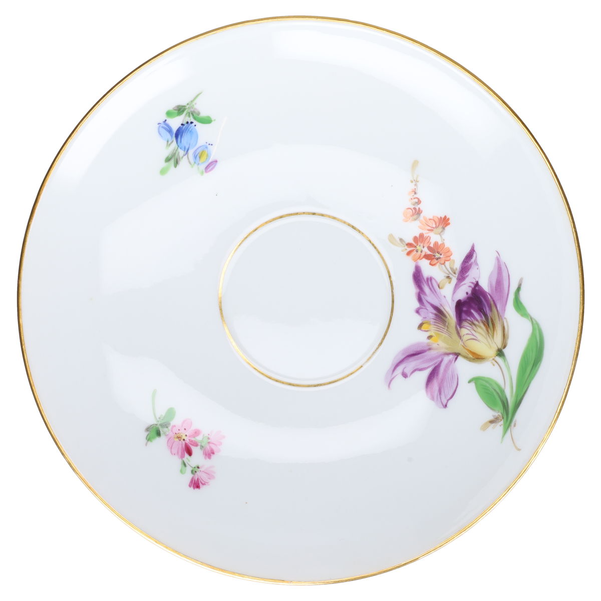 Kaffeetasse mit Untere Motiv Tulpe lila