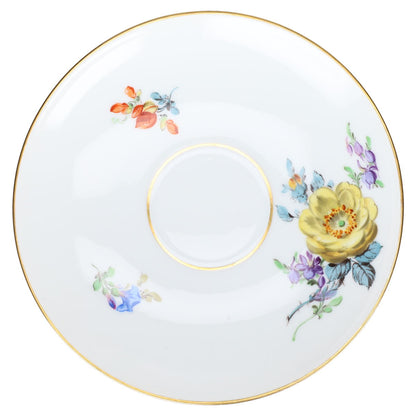 Kaffeetasse mit Untere Motiv Rose gelb