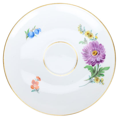 Kaffeetasse mit Untere Motiv Aster lila