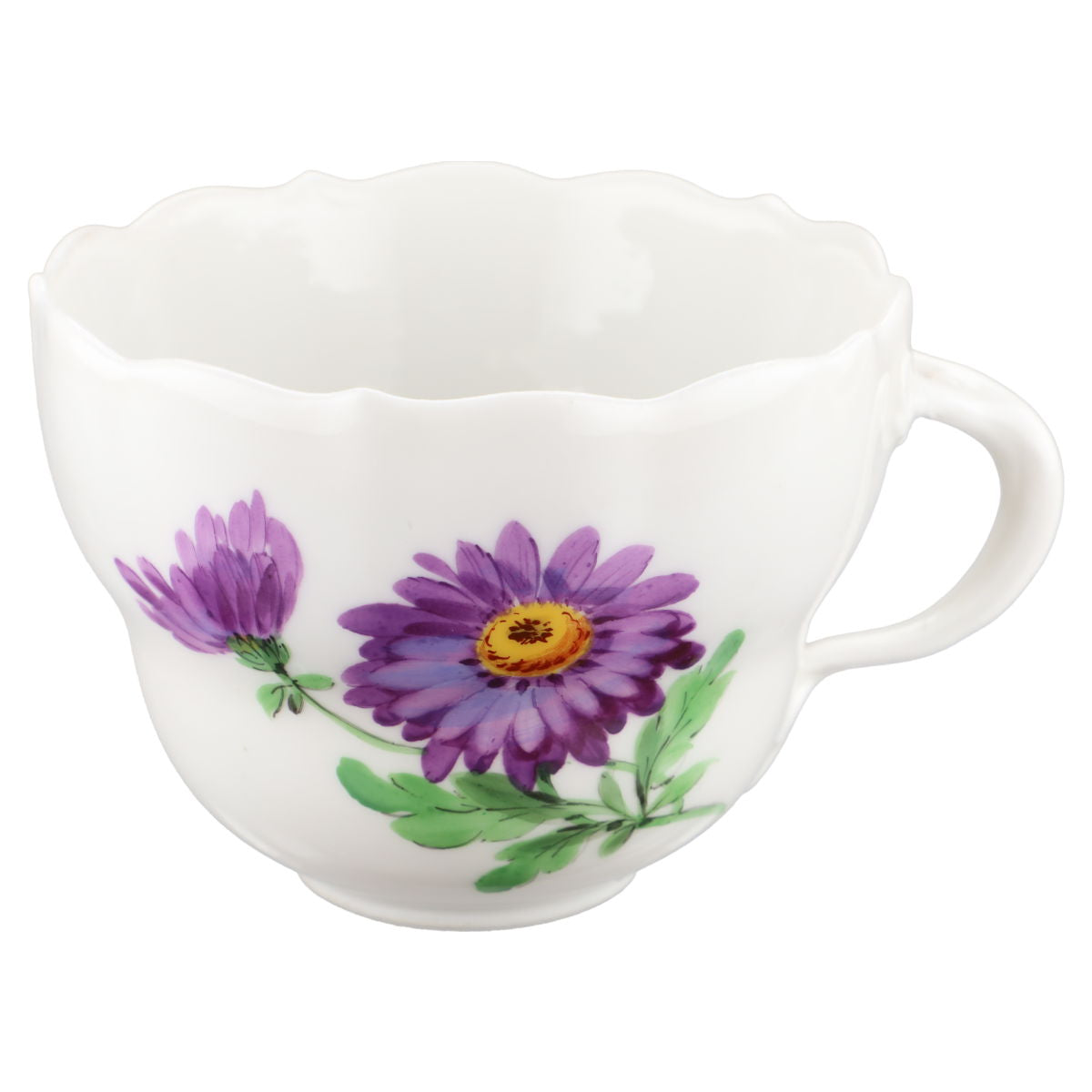 Kaffeetasse mit Untere Aster lila