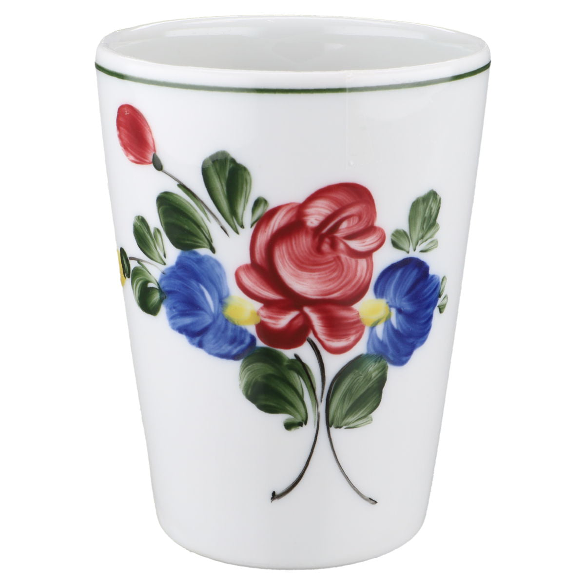 Kaffeebecher Trinkbecher ohne Henkel gerade Form
